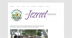 Desktop Screenshot of jezreel-expedition.com